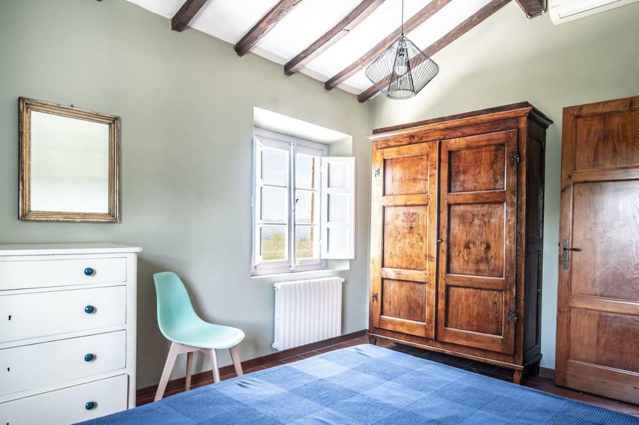 Ampio Appartamento Completamente Rinnovato Con Vista E Piscina Lucca Buitenkant foto